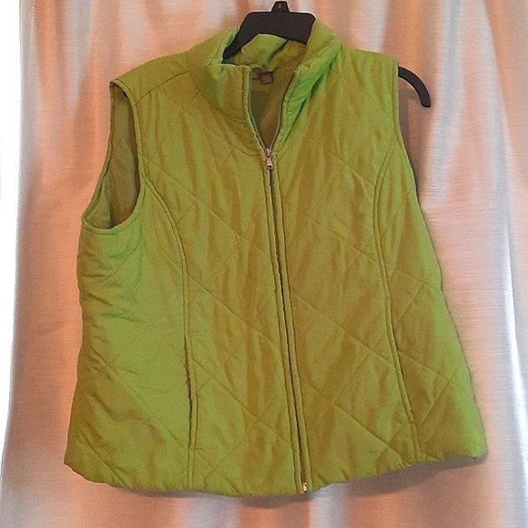 SB Active Bright Green Puffer Vest  *BOGO* - Picture 1 of 4
